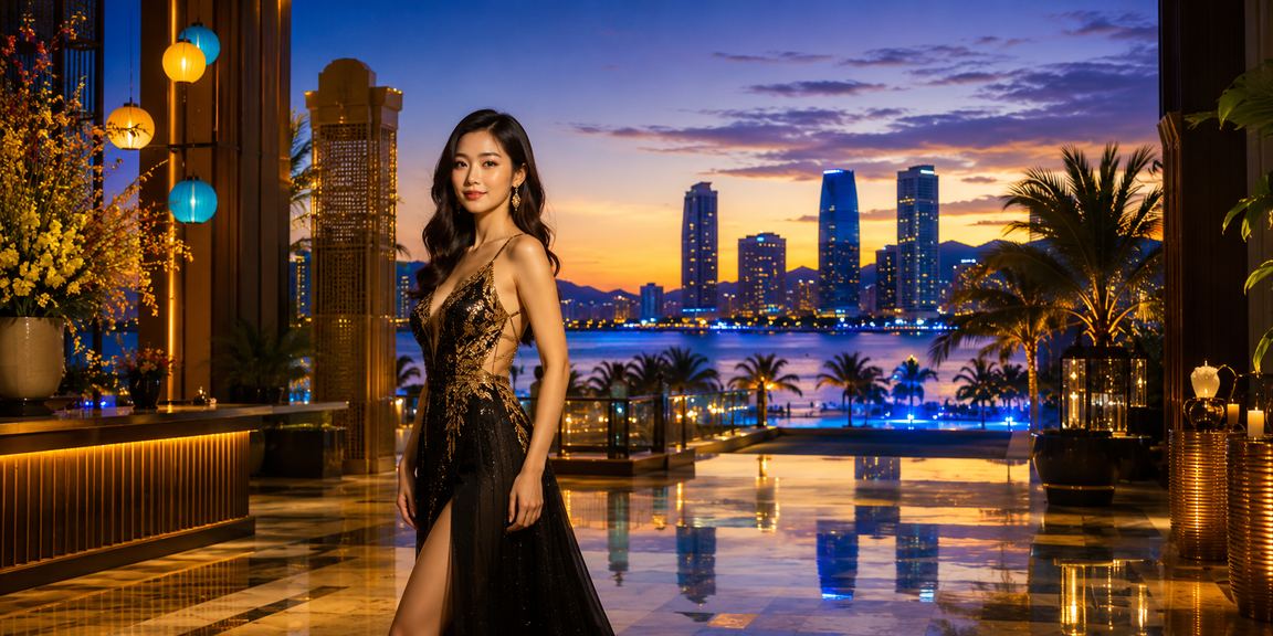 Không khí casino và cá cược sôi động tại bãi biển Đà Nẵng