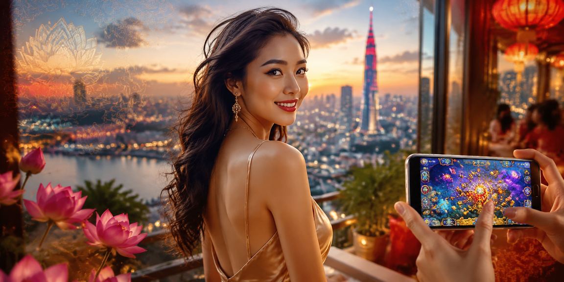 Người dùng truy cập nền tảng cá cược trực tuyến tại bãi biển TP.HCM