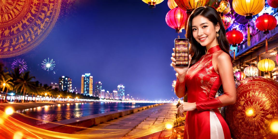 Người dùng thực hiện giao dịch casino trực tuyến tại chợ đêm Nha Trang